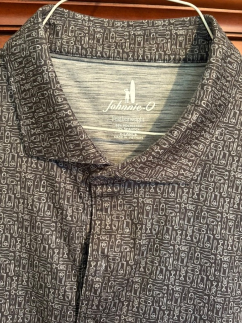 Johnnie O Featherweight Polo XL Like New - Picture 2 of 2